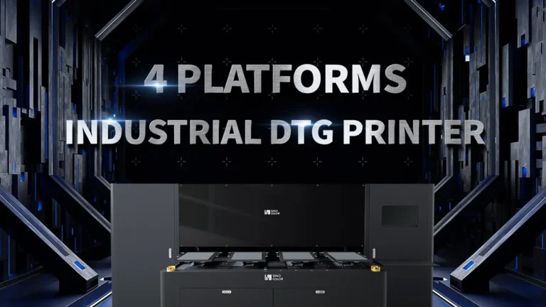 SinoColor DG4 Direct to Garment Printer