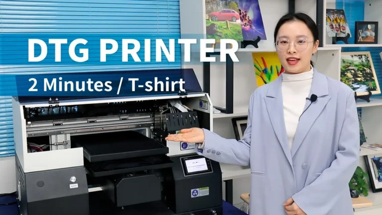 How Fast to Print One T-shirt with our A3 DTG Printer