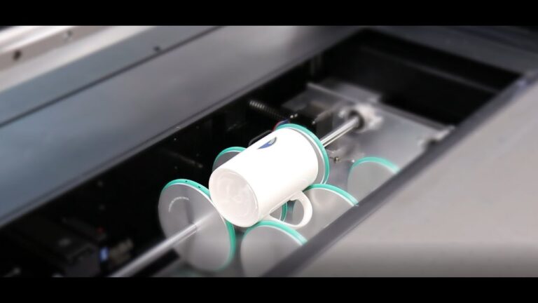 Mug Printing by SInoColor FB-0906 UV Flatbed Printer